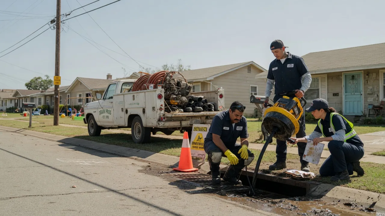 Drain Cleaning in Barnhart, TX near me